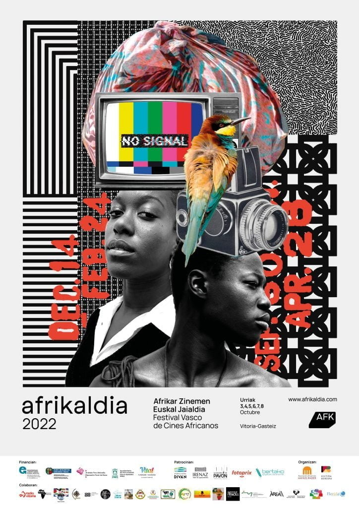 Cartel Afrikaldia 2022 - Festival Vasco de Cine